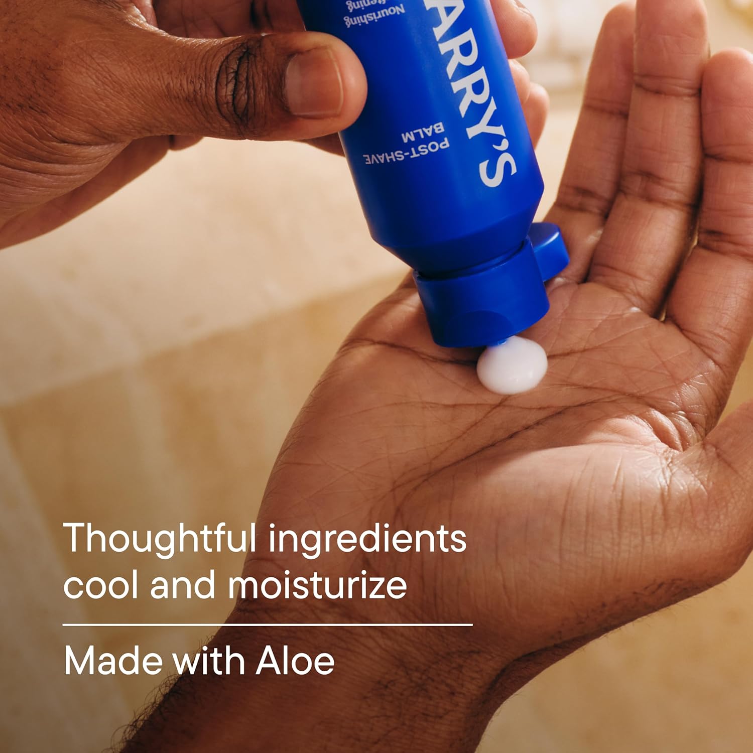 Harry's Post-Shave Balm for Men with Aloe (2 Pack) Calms and Soothes Skin After Shaving