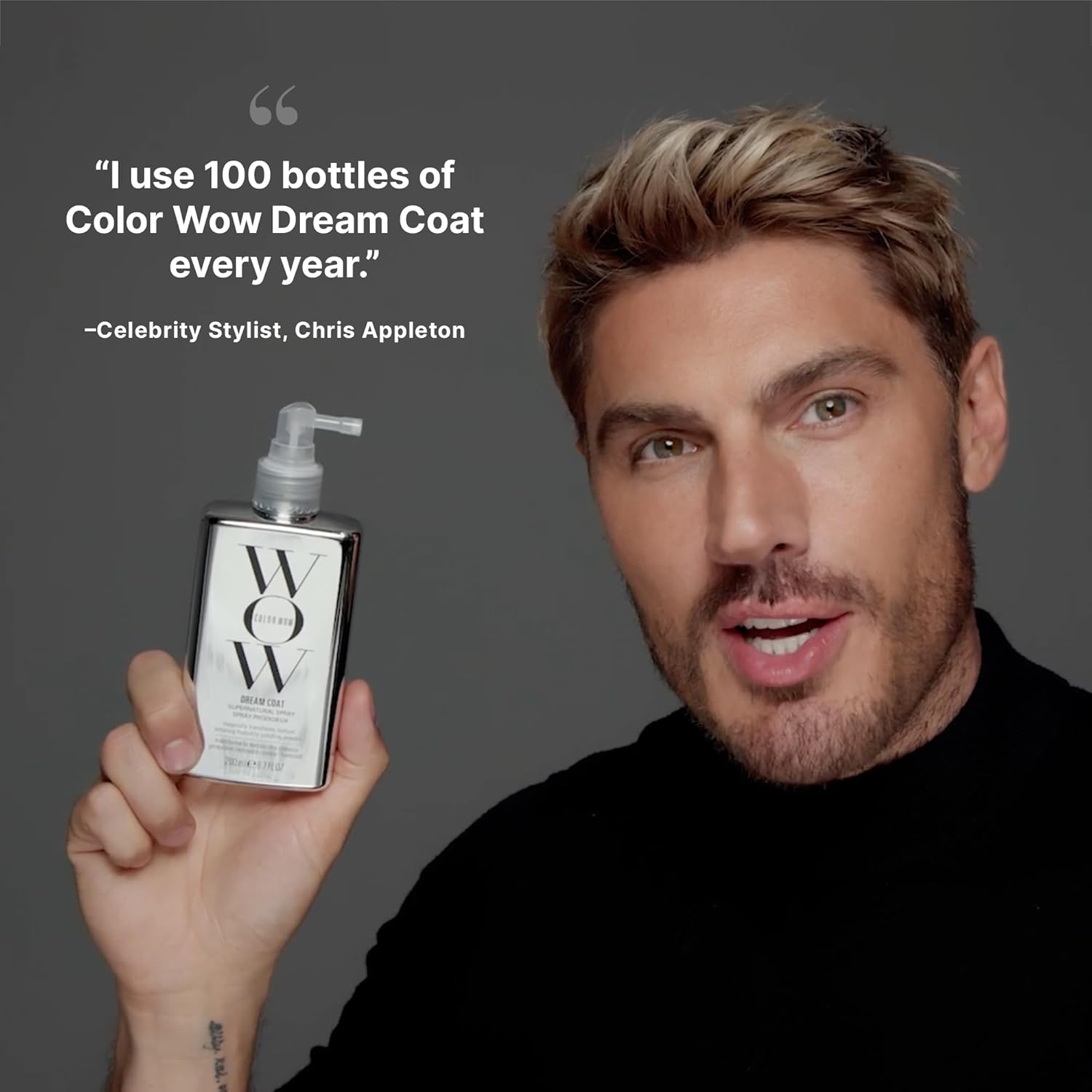 COLOR WOW Dream Coat Supernatural Spray, 6.7 Fl Oz – Keep Hair Frizz-Free and Shiny, Anti-Humidity