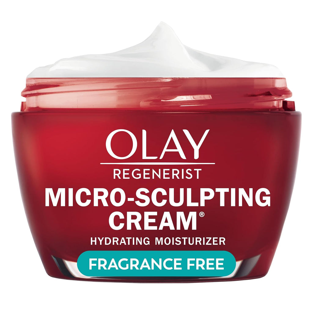 Olay Face Moisturizer, Regenerist Micro-Sculpting Cream, Fragrance-Free - Hydrating, Anti-Aging