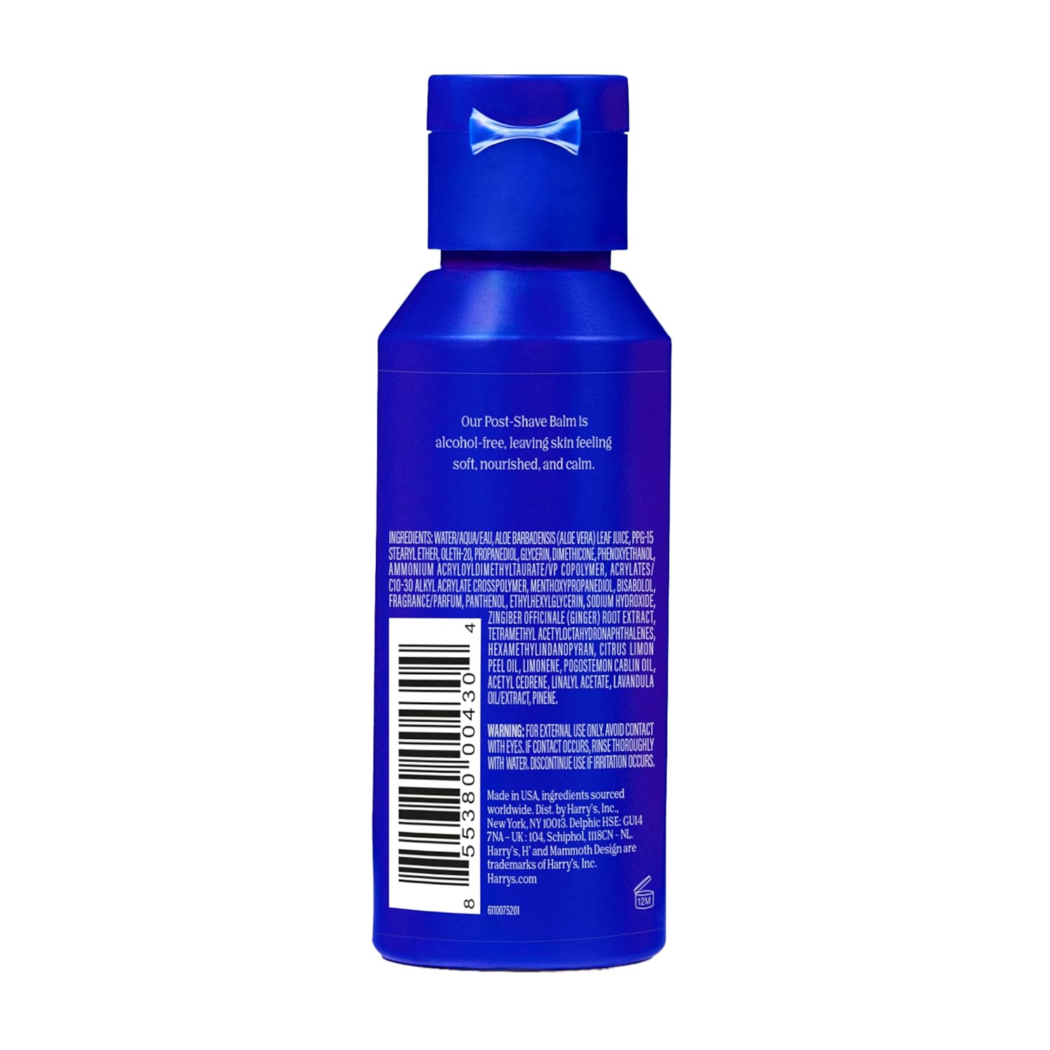 Harry's Post-Shave Balm for Men with Aloe (2 Pack) Calms and Soothes Skin After Shaving