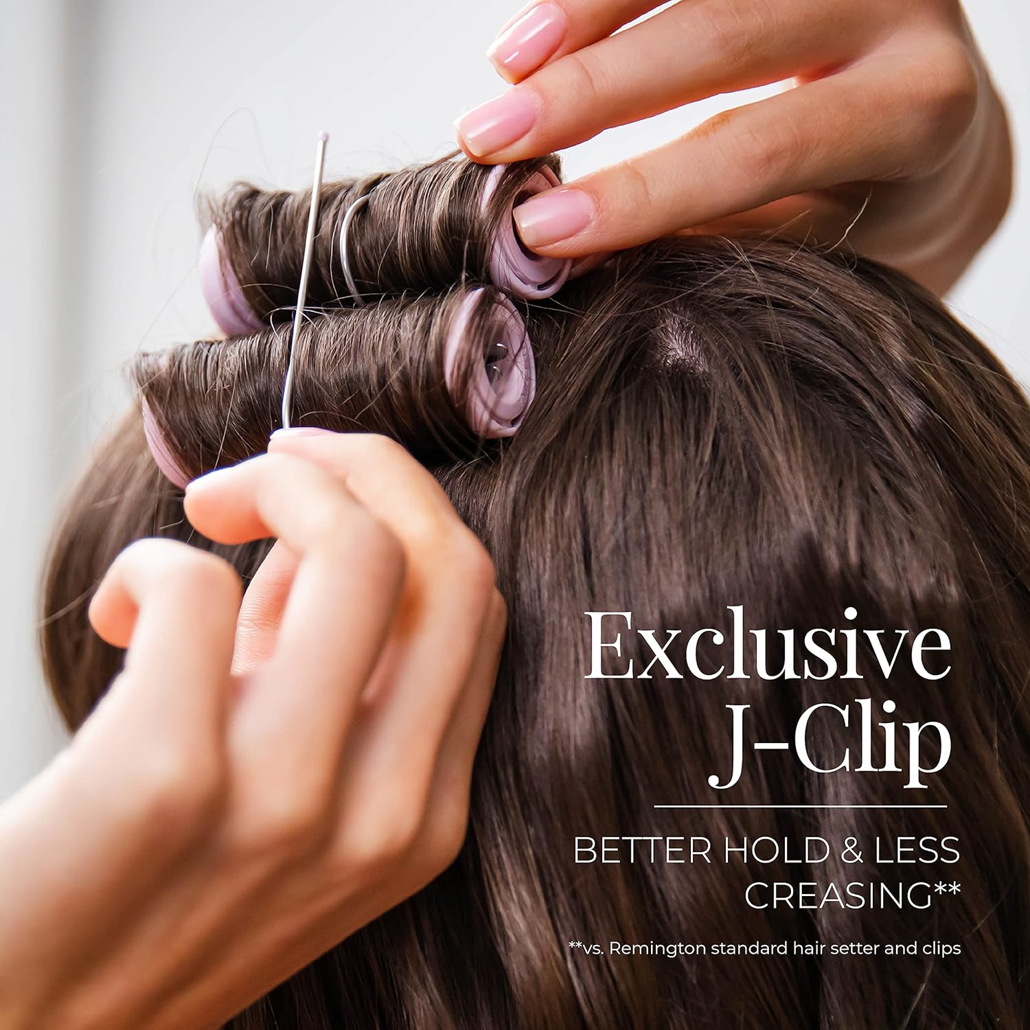 Remington Compact Ceramic Dual Voltage Hot Rollers for Long &Short Hair, Hair Setters, Hair Curlers
