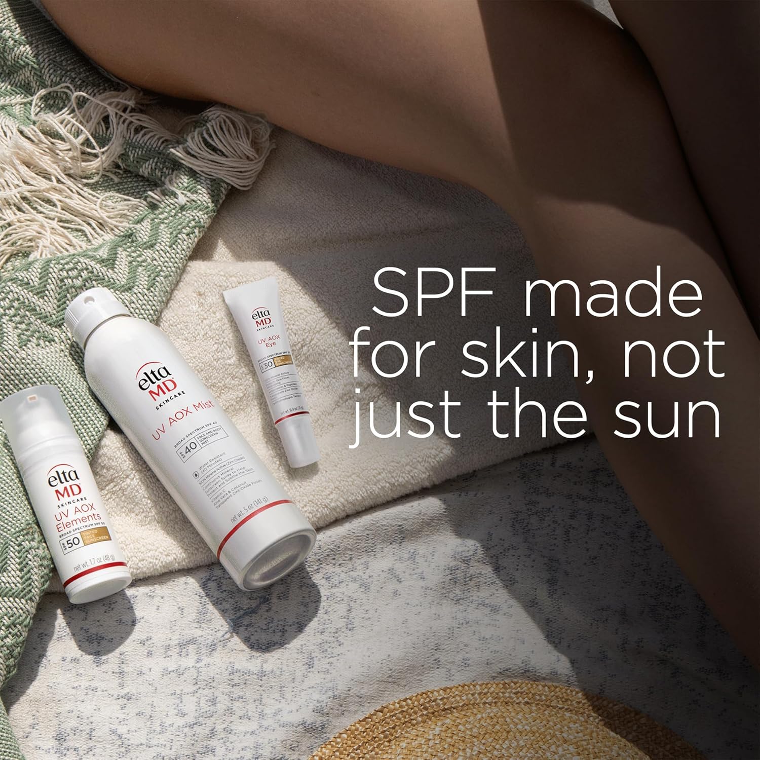 EltaMD UV AOX Elements Tinted Mineral Face Sunscreen Lotion, Tinted Moisturizer for Face SPF 50