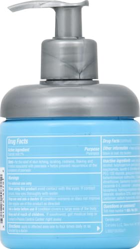 CeraVe Moisturizing Cream for Psoriasis Treatment, Salicylic Acid for Dry Skin Itch Relief & Urea