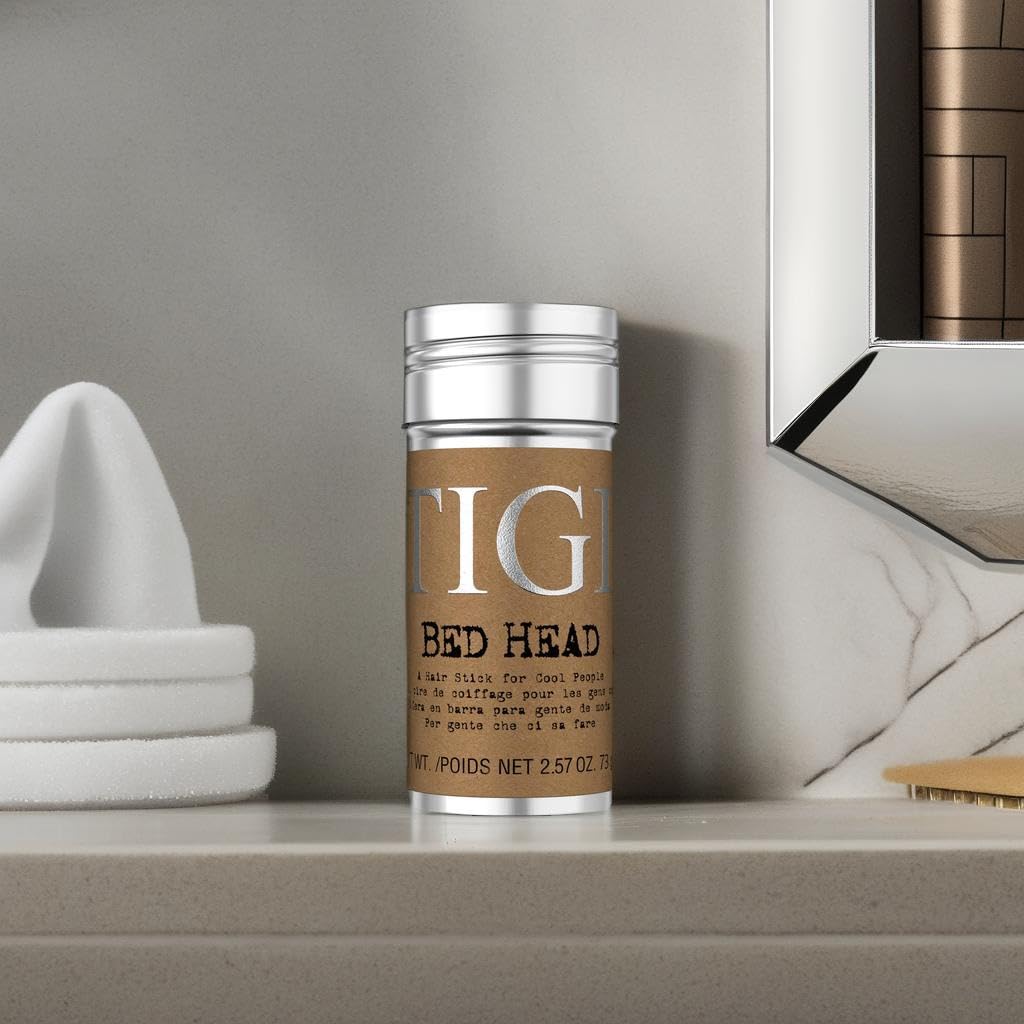 TIGI Bed Head Hair Wax Stick for a Soft, Pliable Hold, Hair Care Slick Back Styling Product, Beeswax