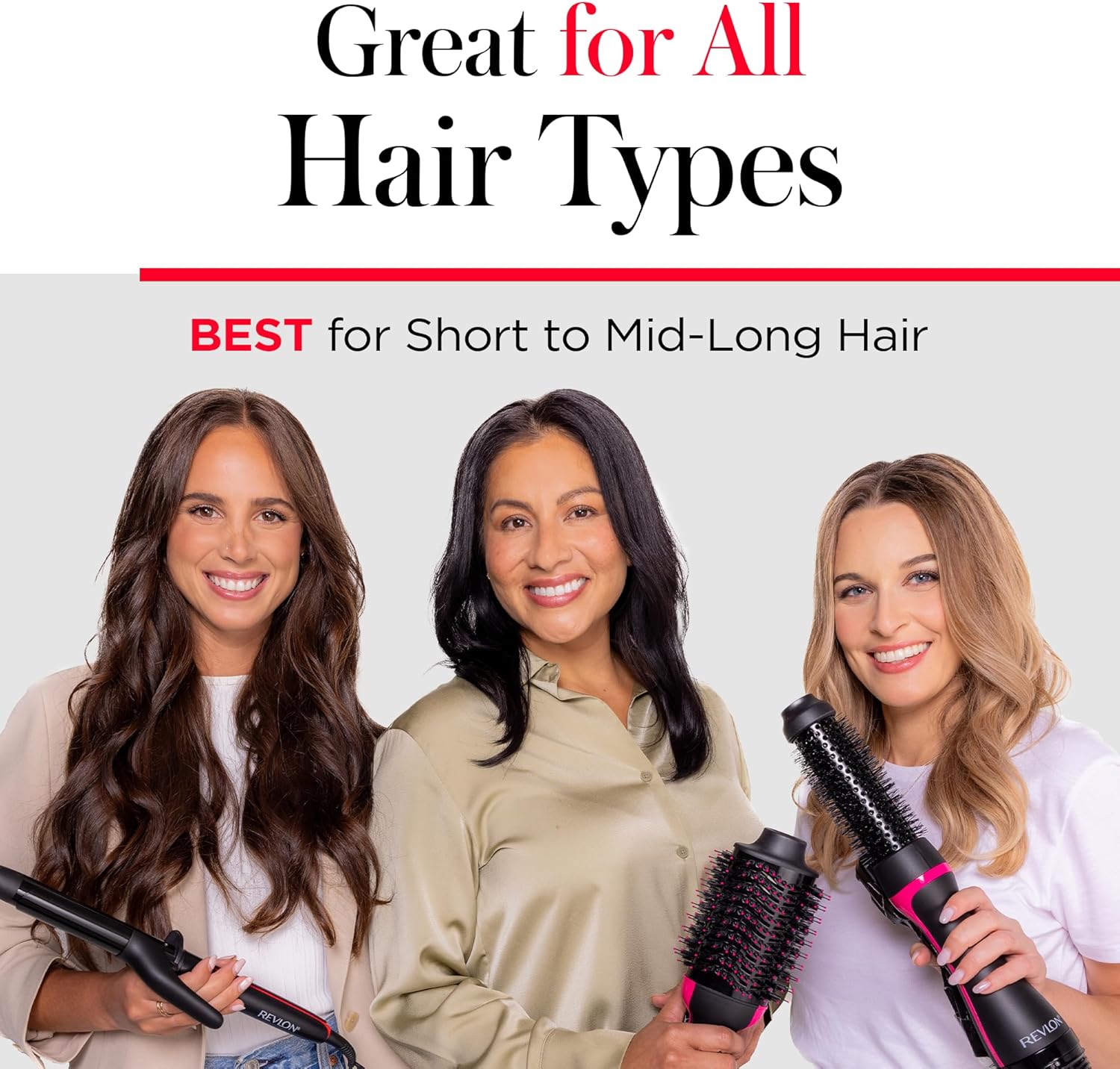 REVLON One Step Volumizer Plus Hair Dryer and Styler | More Volume, Less Damage, and More Styling
