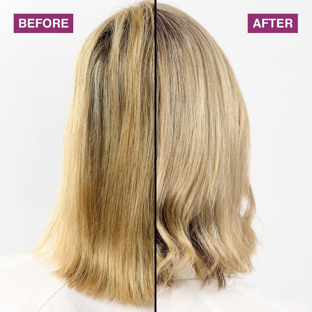 Goodbye Yellow Neutralizing Wash Shampoo – Color Balancing for Brassy and Yellow Tones – Cleansing