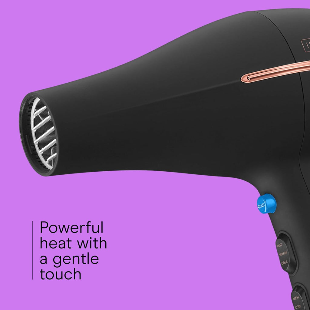 INFINITI PRO CONAIR Hair Dryer, 1875W Blow Dryer with Diffuser and Concentrator, Ceramic Technology