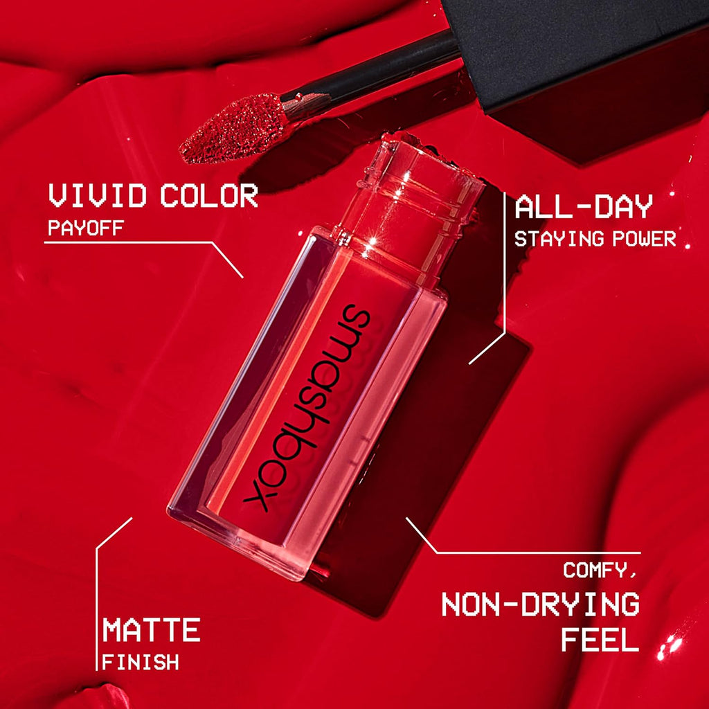 Smashbox Always On Longwear Matte Liquid Lipstick| Long Lasting, Waterproof + Non-Drying, 0.13 Fl Oz