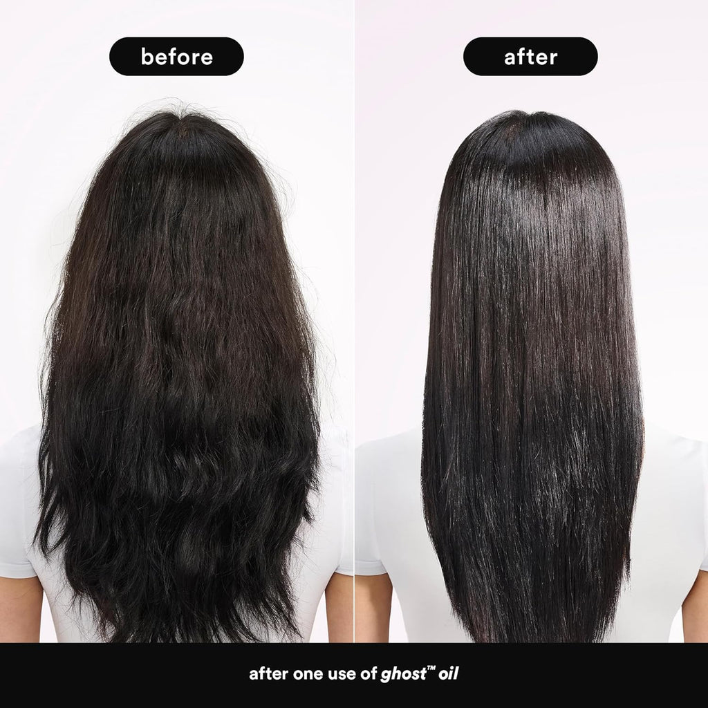 VERB Ghost Oil, 4 fl oz- Weightless Hair Oil for Fine to Medium Hair – Smooths Frizz, Adds Shine