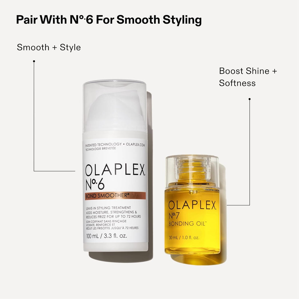 Olaplex No. 7 Bonding Oil, Concentrated High Shine Oil, Heat Protectant, Visibly Smooths & Softens