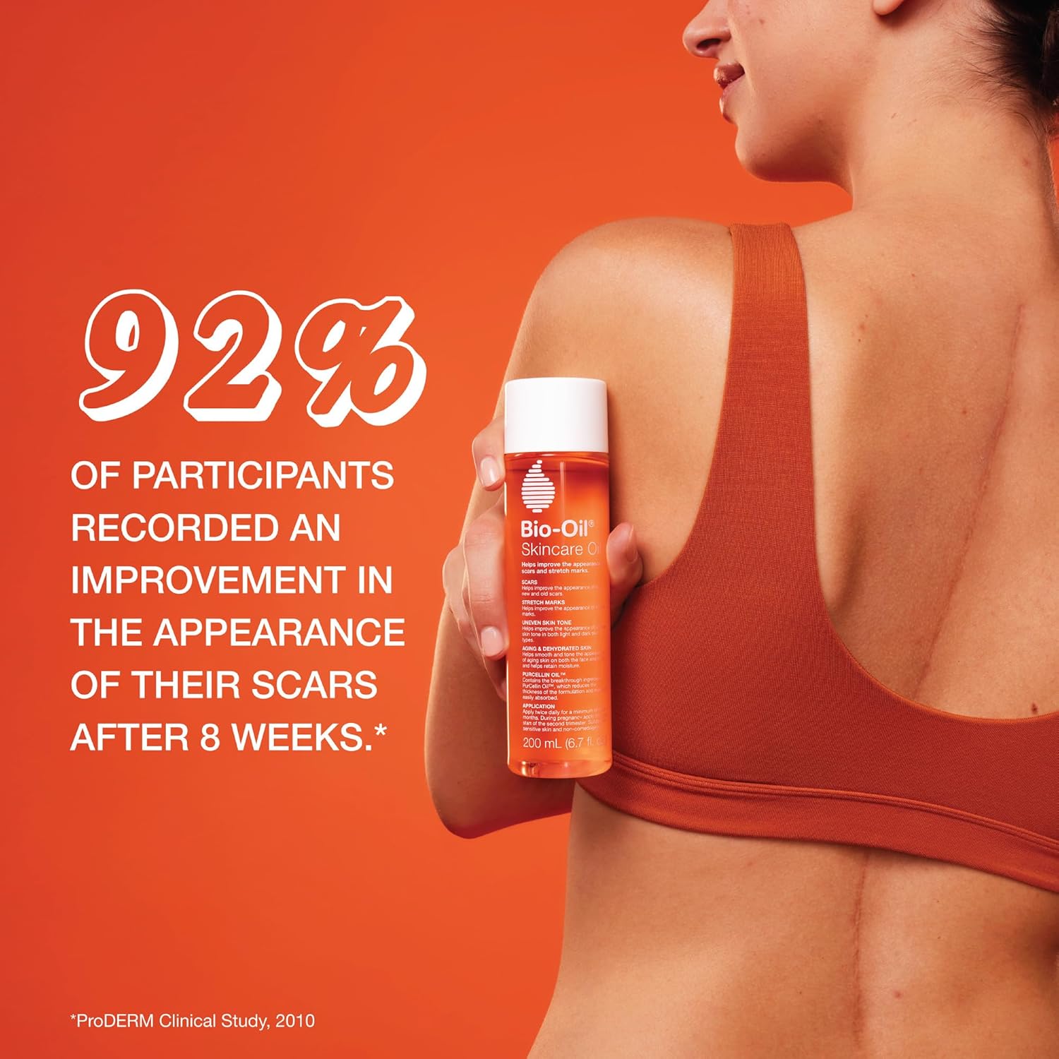 Bio-Oil Skincare Body Oil Serum, Face & Body Moisturizer with Vitamin E&A, for Scars, Stretch Marks