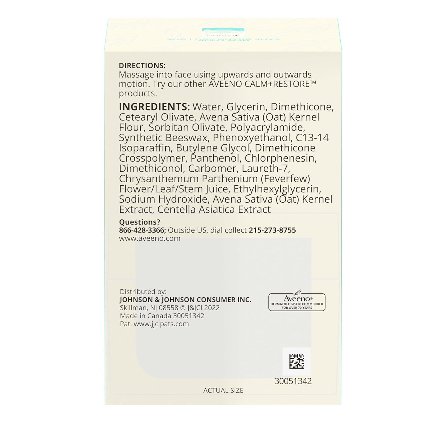 Aveeno Sensitive Skin Moisturizer Bundle, Calm + Restore Oat Gel Facial Moisturizer, & Daily Cream