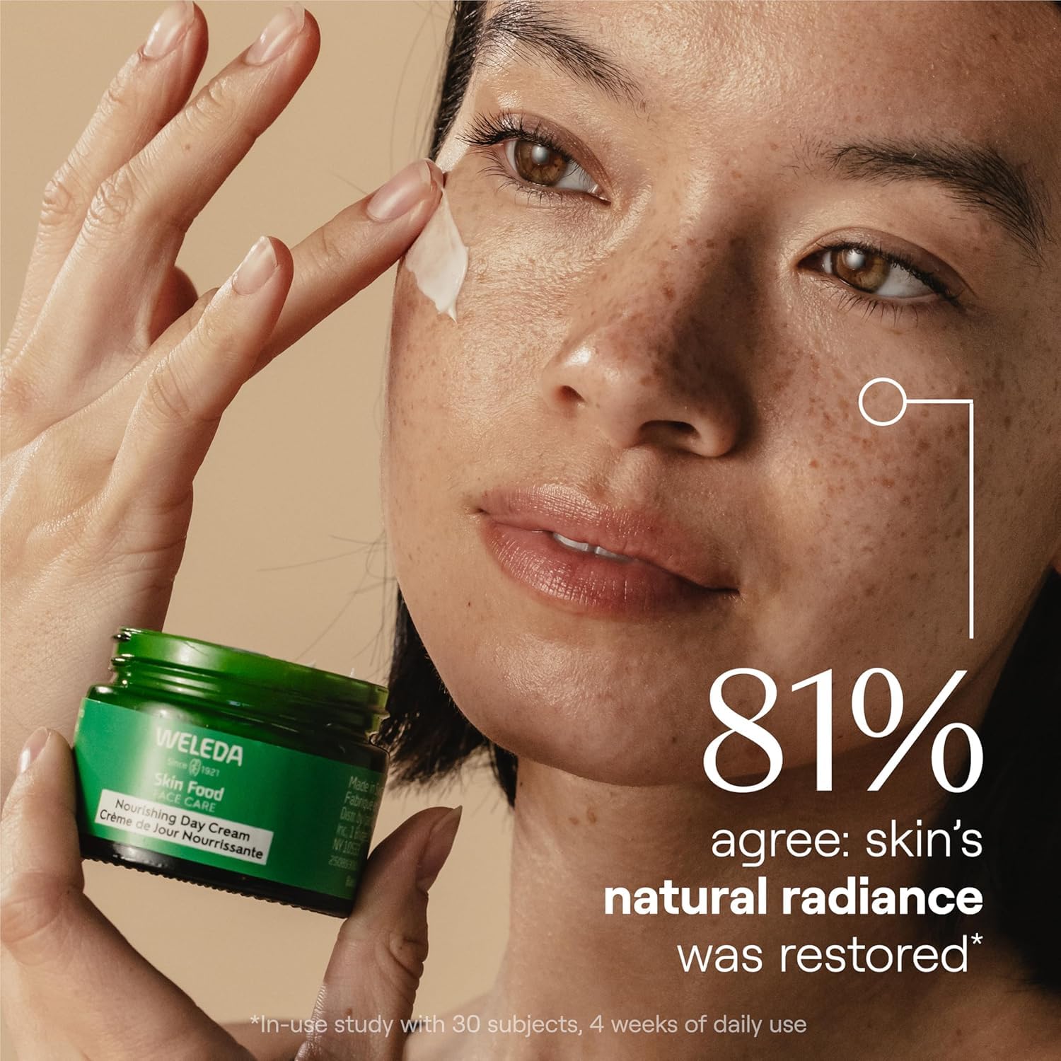 Weleda Skin Food Face Care Nourishing Day Cream, 1.3 Fl oz, Plant Rich Moisturizer with Olive Leaf