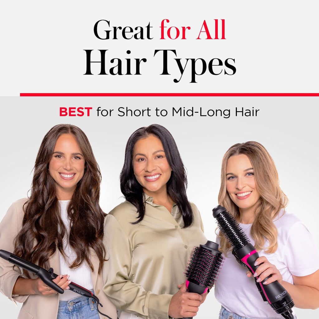 REVLON One Step Volumizer PLUS Hair Dryer and Styler | More Volume, Less Damage, and More Styling