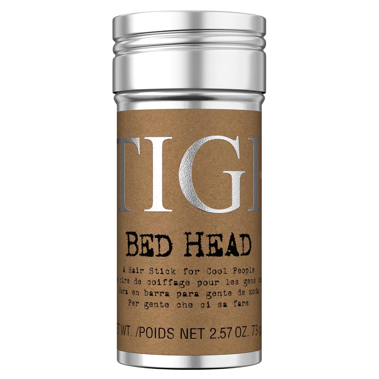 TIGI Bed Head Hair Wax Stick for a Soft, Pliable Hold, Hair Care Slick Back Styling Product, Beeswax