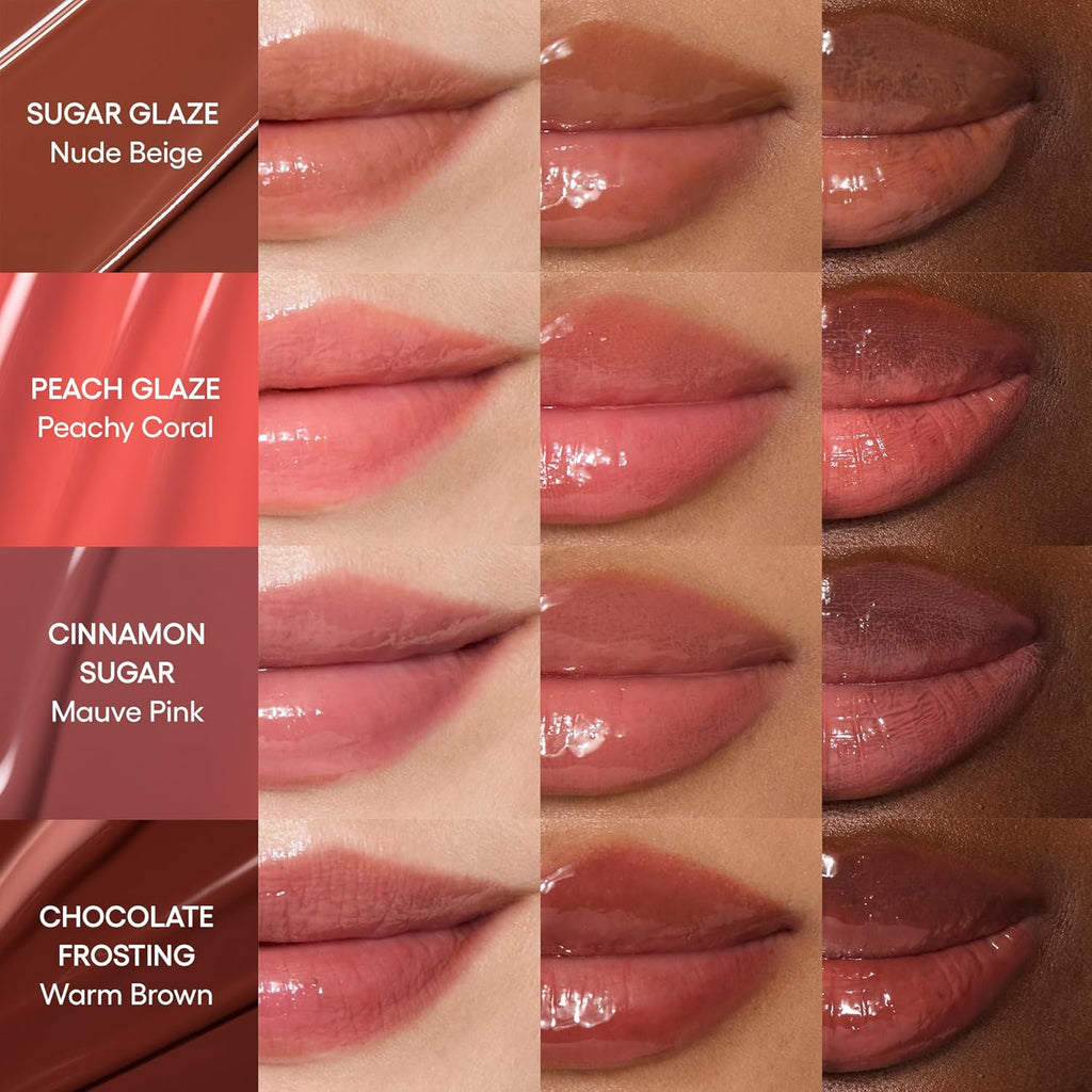 LANEIGE Glaze Craze Tinted Lip Serum, Cinnamon Sugar: Hydrating for Glossy, Nourished Lips, Plumping