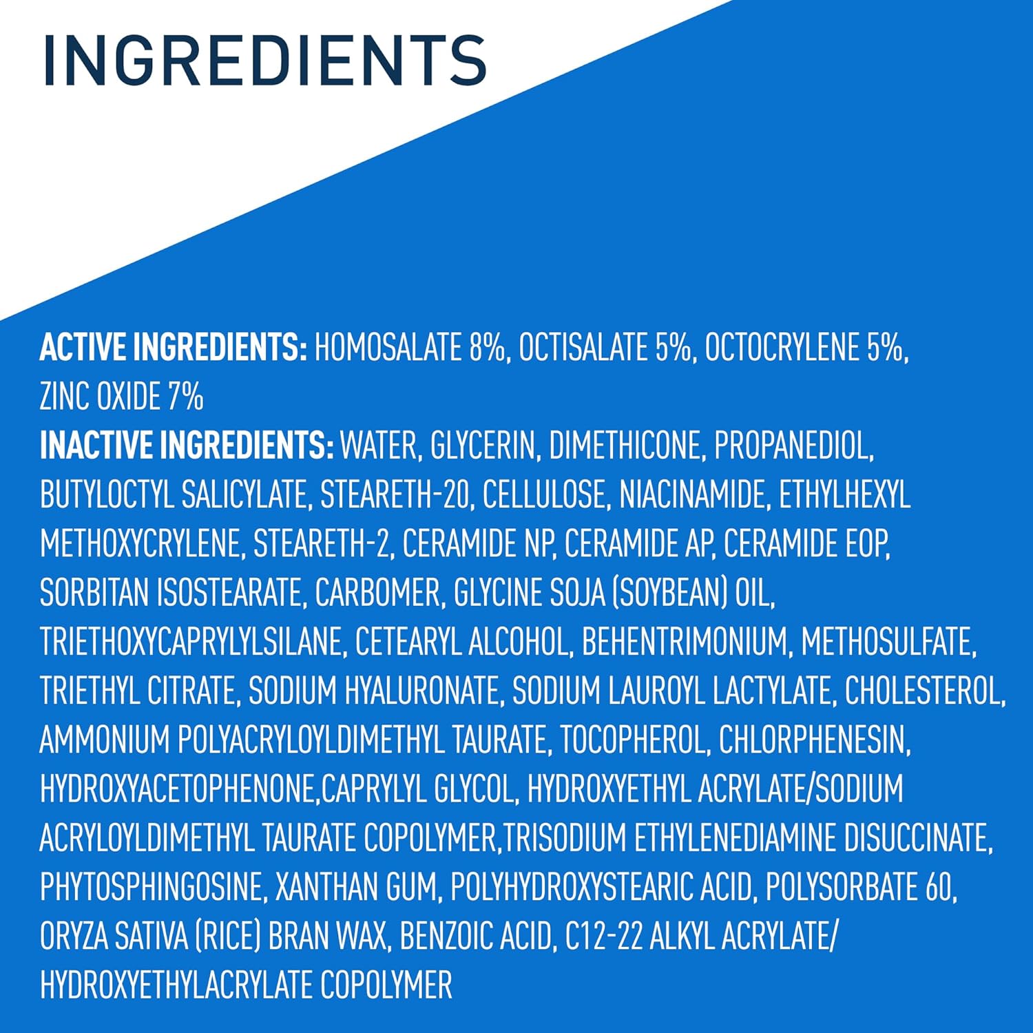CeraVe AM Facial Moisturizing Lotion SPF 50, Hyaluronic Acid, Niacinamide & Ceramides