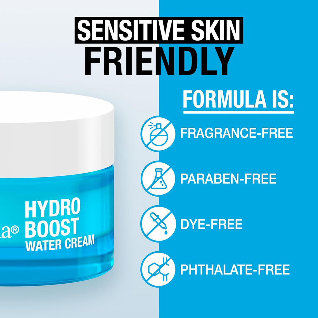 Neutrogena Hydro Boost Skincare Set, Hydro Boost Fragrance Free Gel Cream Face Moisturizer+ Cleanser