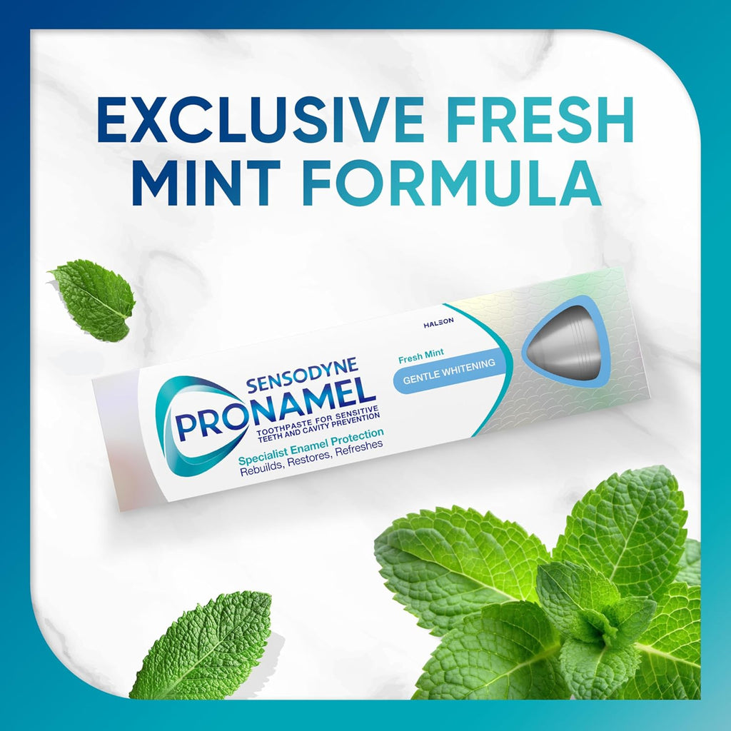 Sensodyne Pronamel Gentle Teeth Whitening Enamel Toothpaste for Sensitivity, to Reharden& Strengthen