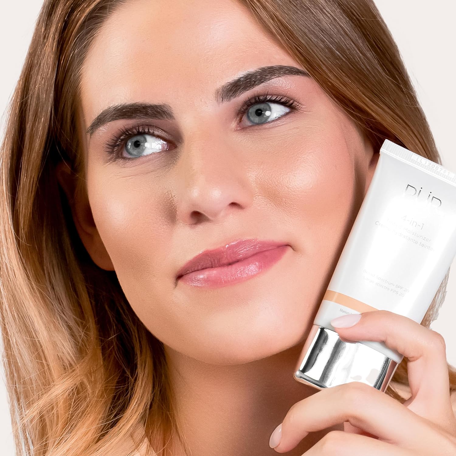 PUR Beauty 4-in-1 Tinted Moisturizer with SPF 20 Hydrating Skin Tint Face Moisturizer, Primer (MED)