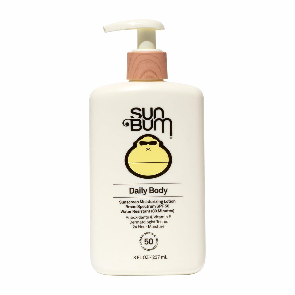 Sun Bum Daily SPF 50 Sunscreen Body Lotion - Broad Spectrum Moisturizing Sunscreen with Vitamin E