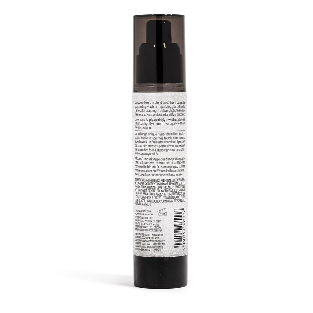 COLOR WOW Pop + Lock High Gloss Finish – Frizz Control Serum | Prevent Color Fade, Seal Split Ends