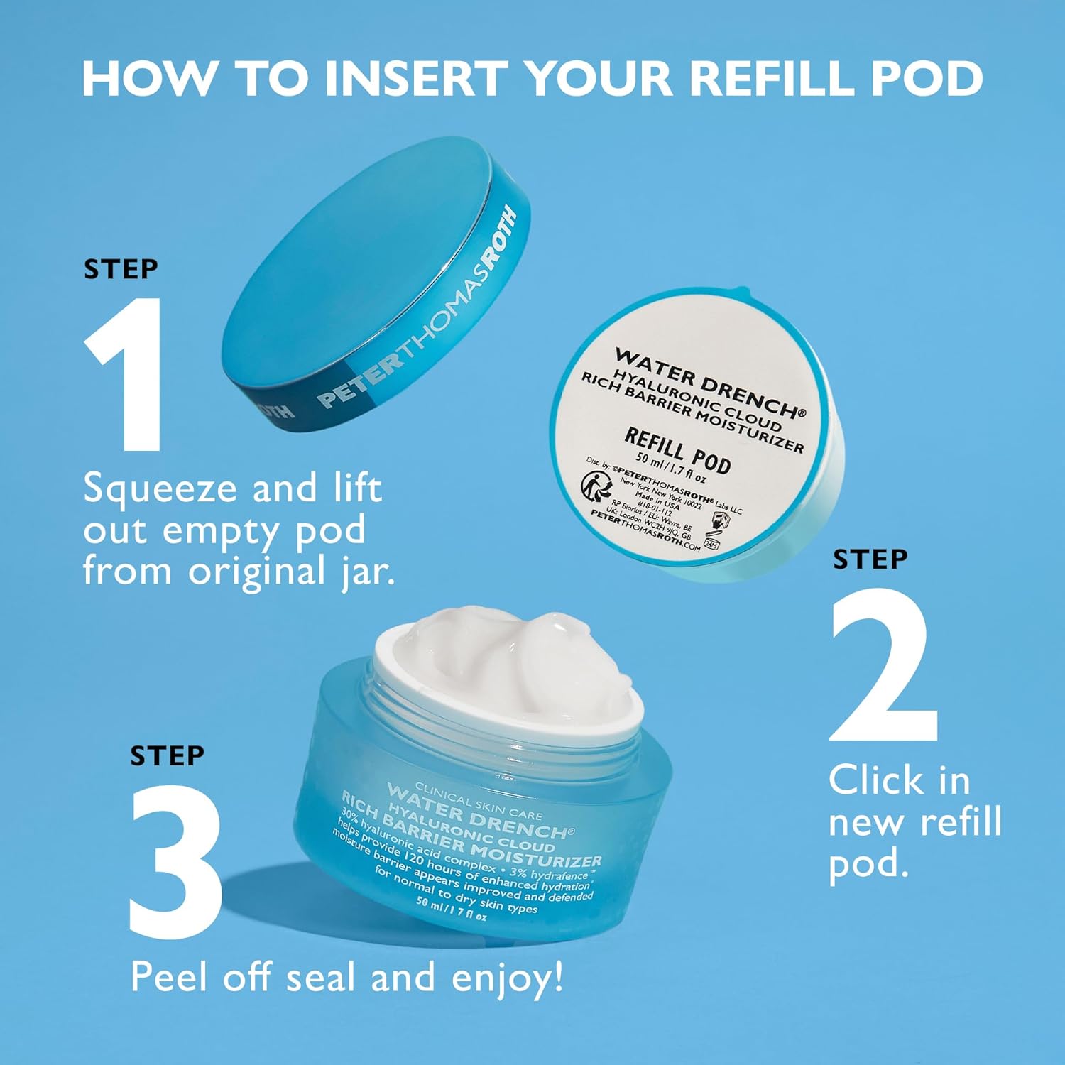Peter Thomas Roth | Water Drench® Hyaluronic Cloud Rich Barrier Moisturizer