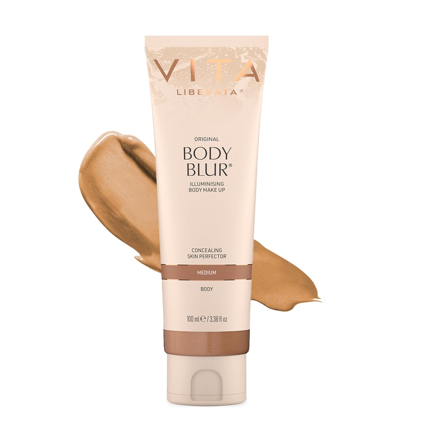 Vita Liberata Body Blur, Leg and Body Makeup. Skin Perfecting Foundation for Flawless Bronze, Easy