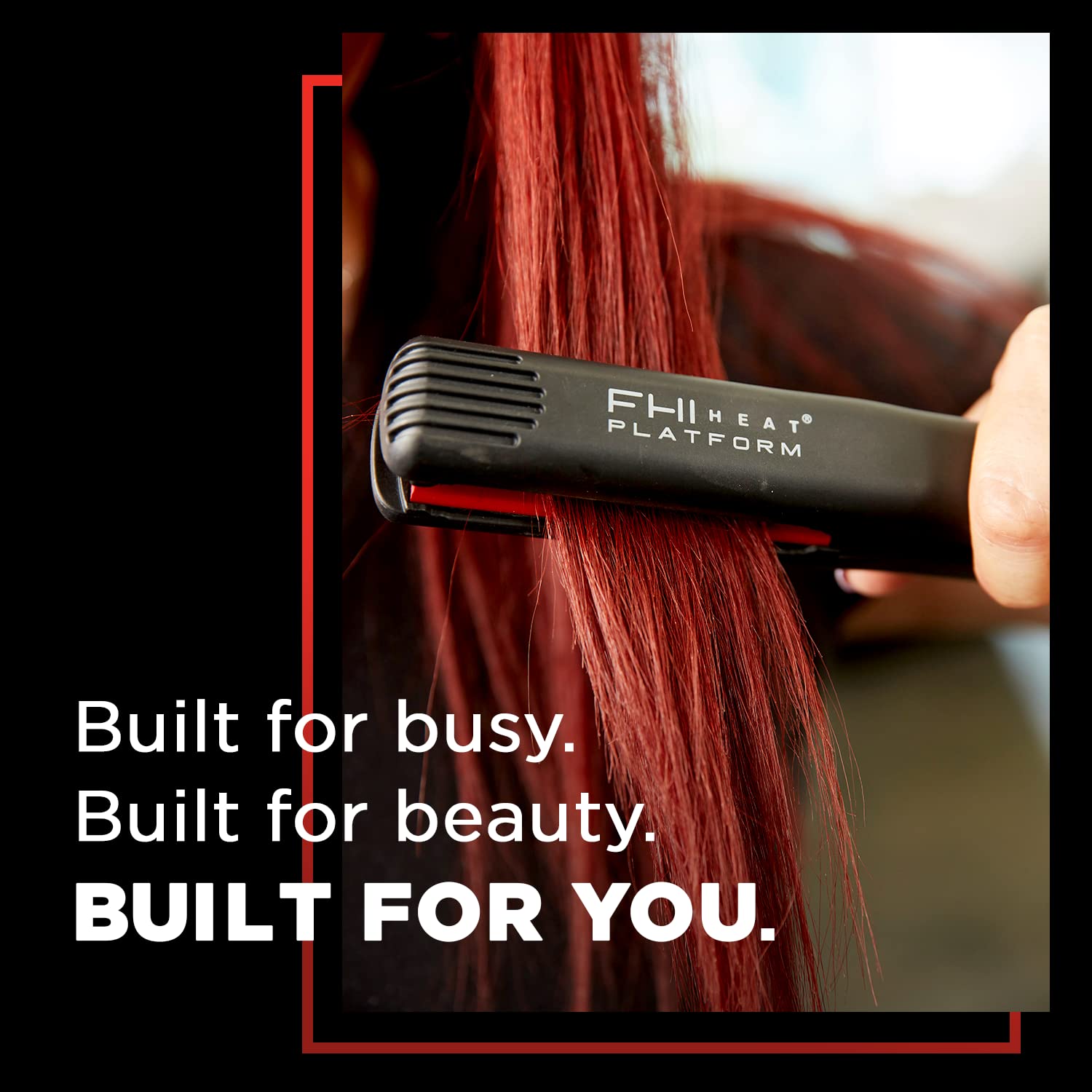 FHI HEAT Platform Pro Styling Tourmaline Hair Straightener for All Hair Types, 1 Inch