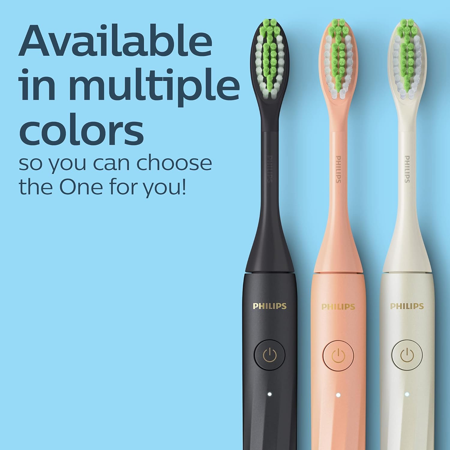 Philips Sonicare Snow Rechargeable Toothbrush, Brush Head Bundle, BD3002/AZ