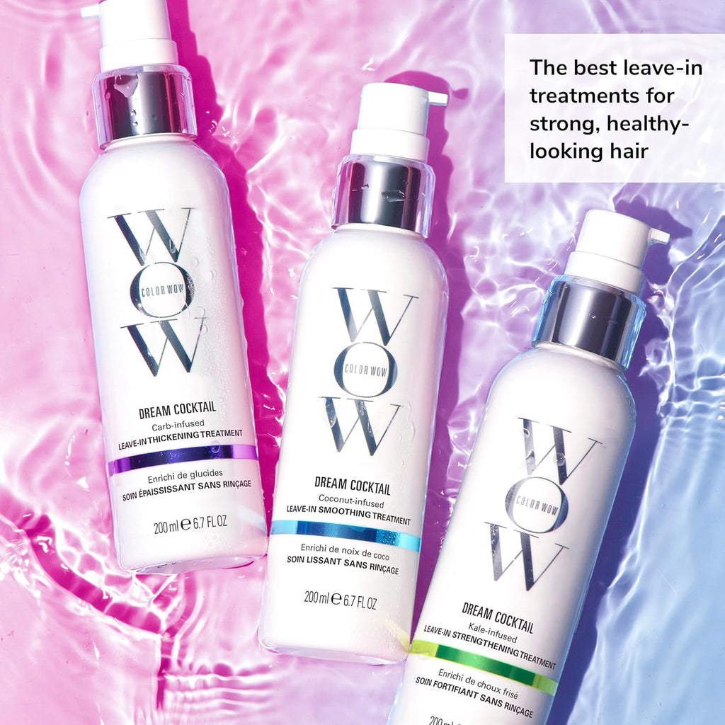 COLOR WOW Dream Cocktail Carb Infused Leave-in Treatment–Transform Thin Hair to Thick, Heat Protect