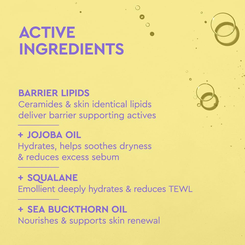 BYOMA Hydrating Recovery Oil - Squalane, Jojoba Oil & Seabuckthorn Oil - Instant Radiant, Glowy Skin