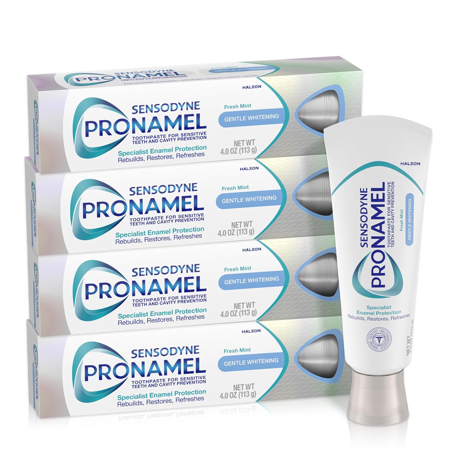 Sensodyne Pronamel Gentle Teeth Whitening Enamel Toothpaste for Sensitivity, to Reharden& Strengthen