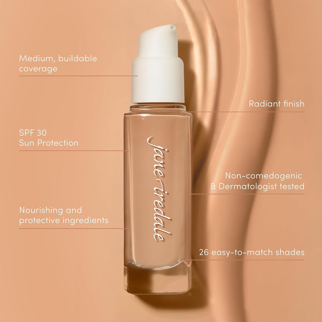 jane iredale Skintuition SPF 30 Radiance-Boosting Liquid Foundation 26 Light