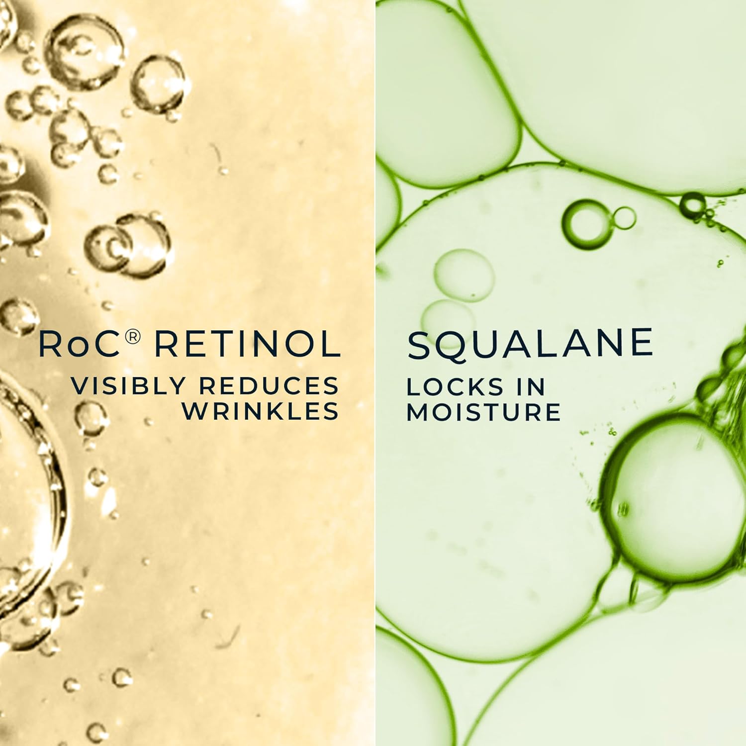RoC Retinol Correxion Deep Wrinkle Anti-Aging Night Cream | Shea Butter, Glycolic Acid, Squalene
