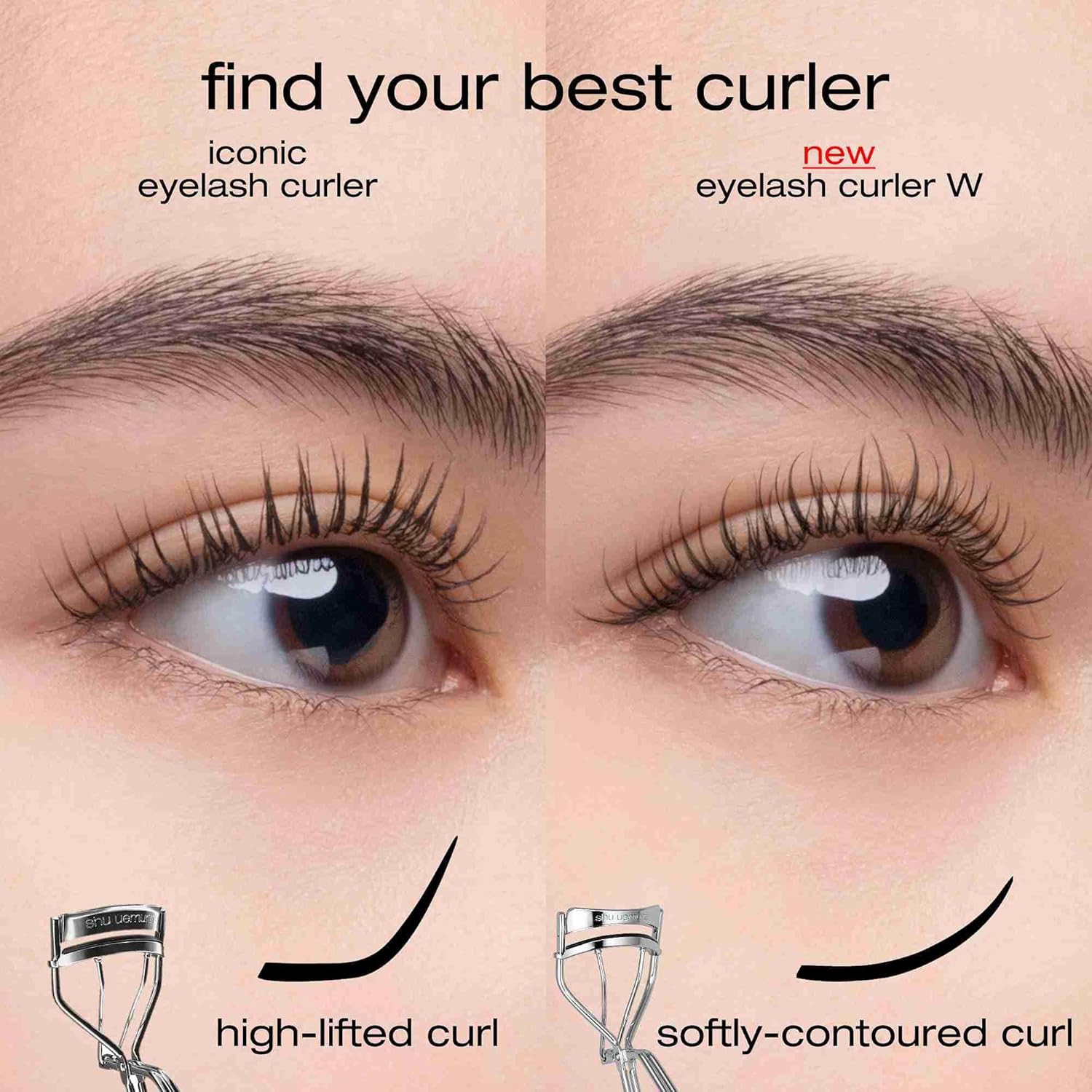 Shu Uemura Iconic Eyelash Curler, Achieve Precise Control &Long-Lasting Curl - With Replacement Pad