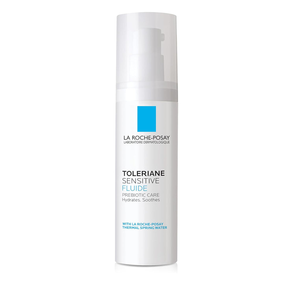 La Roche-Posay Toleriane Sensitive Fluide Protective Moisturizer, Lightweight Oil-Free Face Moisture