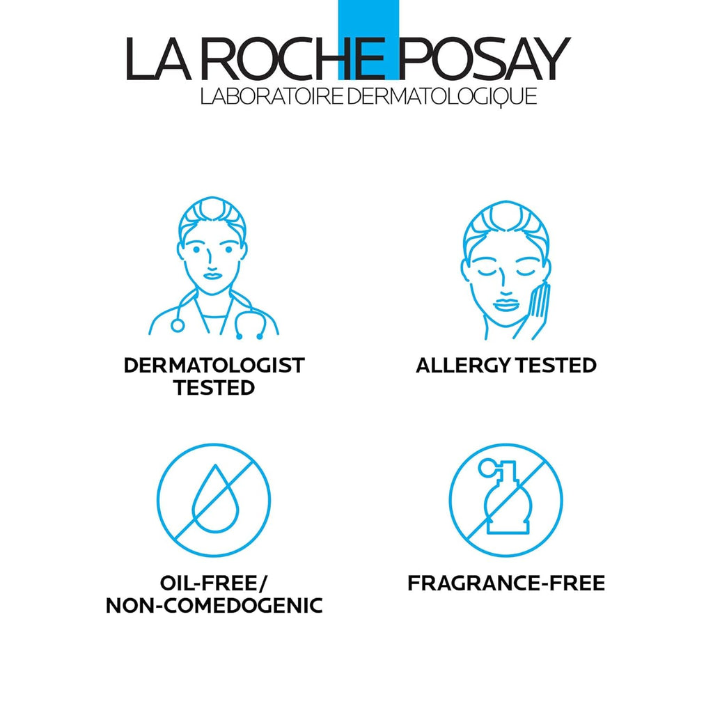 La Roche-Posay Effaclar Adapalene Gel 0.1% Acne Treatment, Retinoid Cream, Acne Medication Gel
