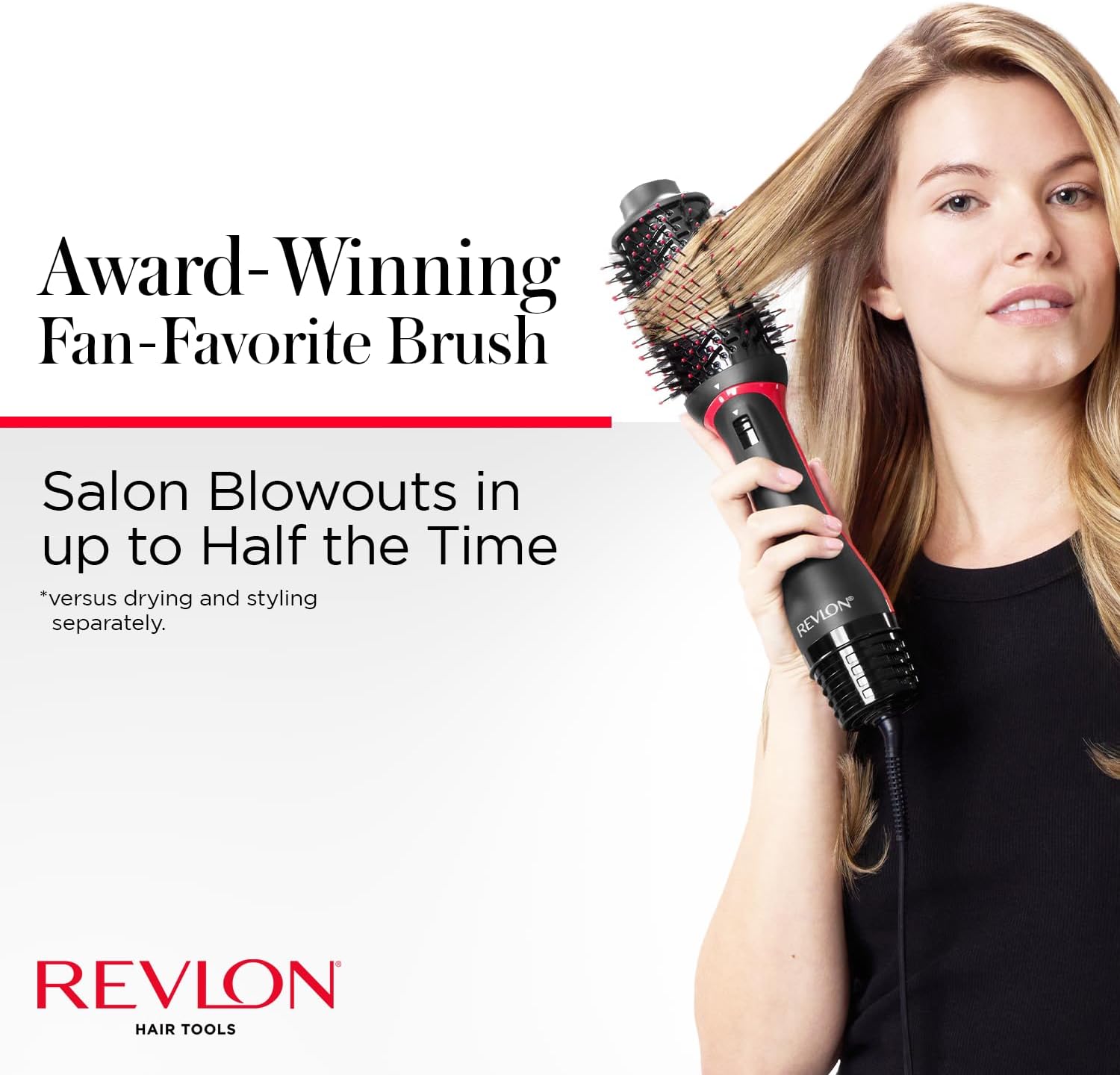 REVLON One Step Volumizer PLUS Hair Dryer and Styler | More Volume, Less Damage, and More Styling
