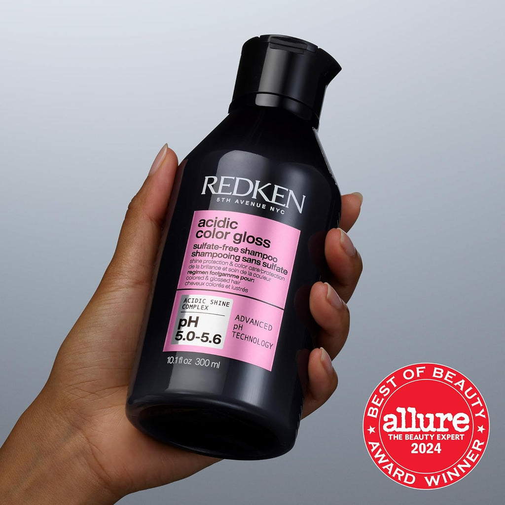 Redken Acidic Color Gloss Shampoo - Protects Colors, Locks in Shine & Seals the Cuticle