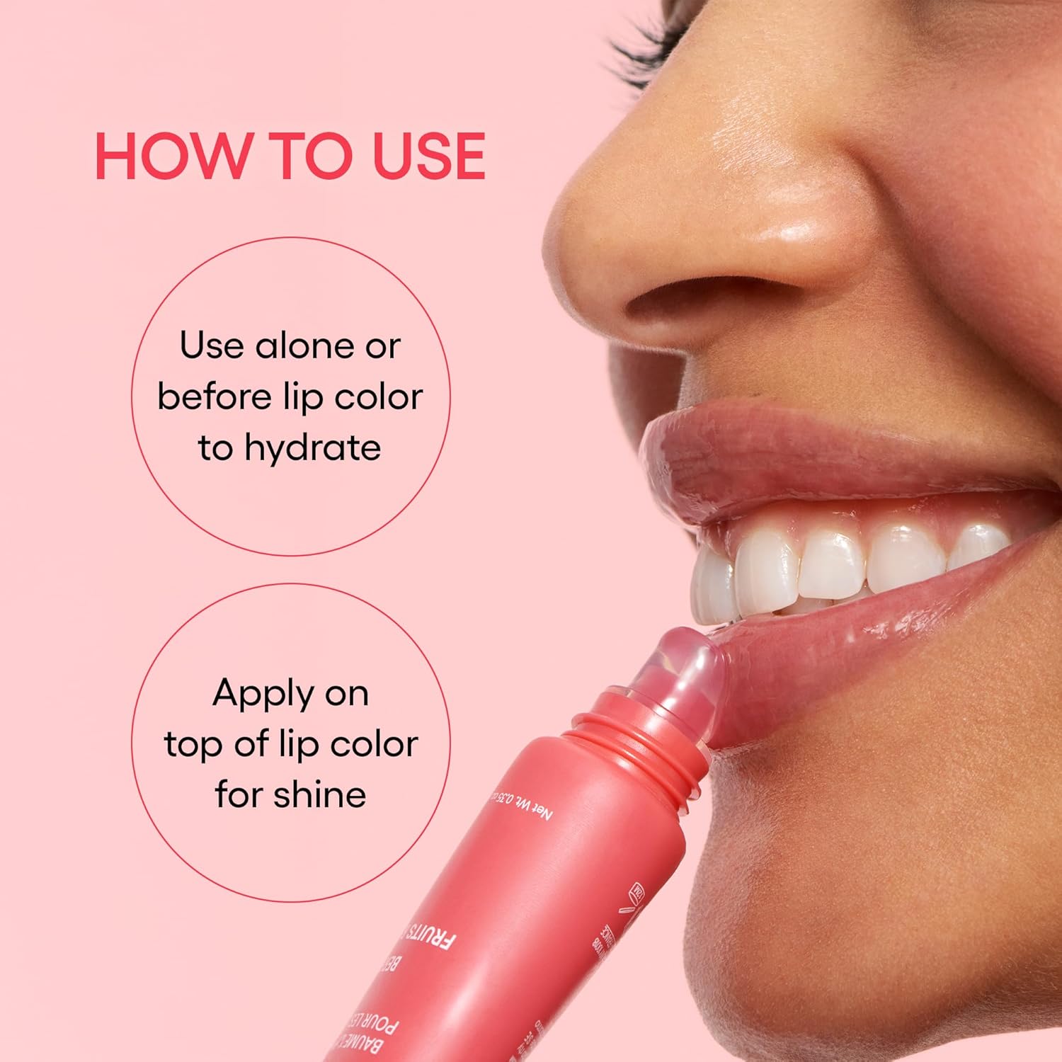 LANEIGE Lip Glowy Balm: Sheer Tinted Lip Moisturizer, Shea Butter, for Hydrating Shine & Soft Lips